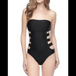 Ella Moss Black Strapless One Piece